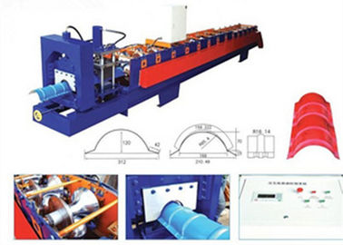 Chiny Aluminium Ridge Cap Roll Forming Machine, glazurowana Tile Roll Forming Machine dostawca