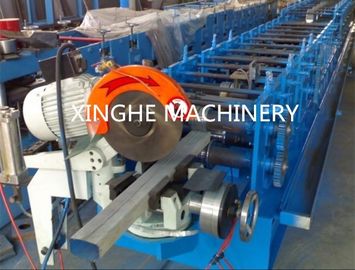 Chiny Downspout Maszyna do formowania rolek rurowych Sterownik PLC i stacja hydrauliczna dostawca