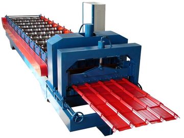 Chiny Profesjonalna maszyna do formowania blach falistych Kolor niebieski Grubość 0,3-0,8 mm dostawca