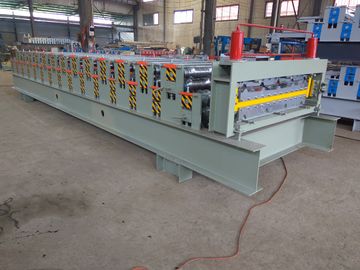 Chiny Hydrauliczna dwuwarstwowa maszyna do formowania walców IBR Sheet Corrugation Nowy warunek dostawca