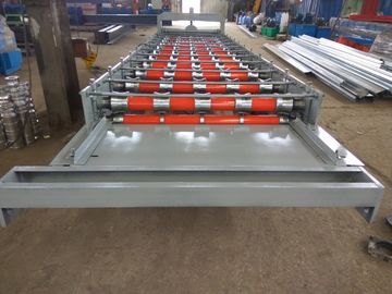 Chiny Maszyna do produkcji dachów ze stali falistej, maszyna do formowania blach 8-12m / min dostawca