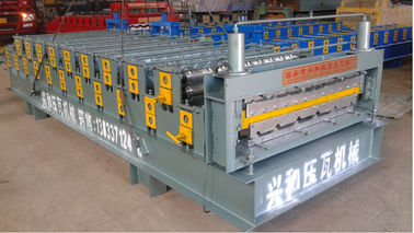 Chiny 840-910 Maszyny dwuwarstwowe do produkcji płytek / maszyny budowlane dostawca