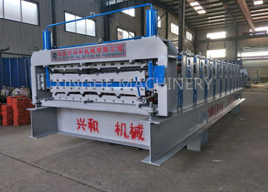 Chiny Maszyna do formowania dachów metalowych o dużej pojemności do grubości 0,3 - 0,8 mm dostawca