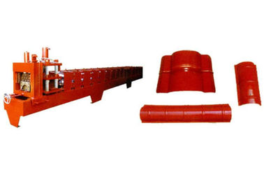 Chiny Industrial Ridge Cap Roll Forming Machine, Maszyny do formowania taśm dachowych dostawca