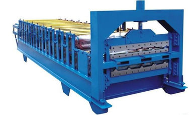 Chiny Automatyczna maszyna do formowania walca stalowego z gwintem stalowym z hydraulicznym maszyną do decoilowania dostawca